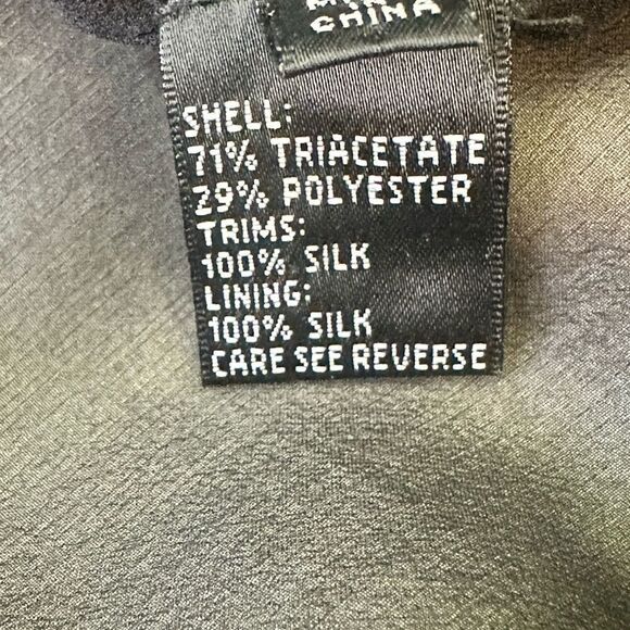 Carmen Marc Valvo Black & White Evening Gown - Picture 8 of 9